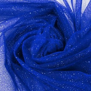 Tule Glitter / Azul Royal