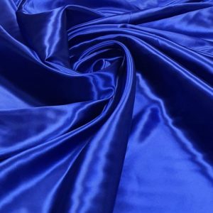 Cetim Liso / Azul Royal