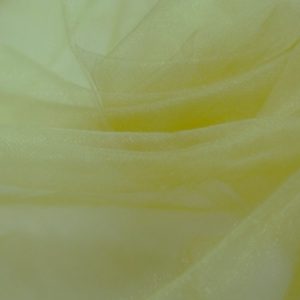 Tule Francês Cristal / Amarelo Claro