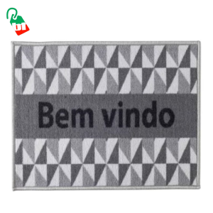 Capacho Decorativo / Bem-Vindo Geométrico