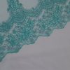 Tule Bordado Suíço / Verde Tiffany - Imagem 2