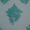Tule Bordado Suíço / Verde Tiffany - Imagem 3